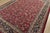 Farmhouse Mashad Rug 9’11” X 13’1” Red Wool Vintage Traditional Hand-Knotted Carpet For Sale - Image 3 of 15