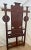 Brown Early 20th Century English Arts & Crafts Quarter-Sawn Oak Hall Tree With Mirror and Umbrella Stand For Sale - Image 8 of 13