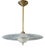 Art Deco Style Pendant Light, 1960s For Sale