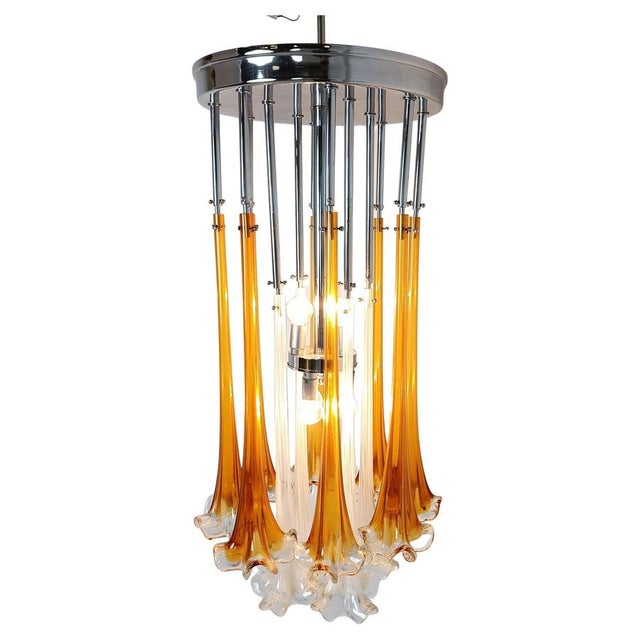 Vintage Chandelier by Paolo Venini, 1970s For Sale - Image 12 of 12