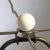 Ceramic Vintage Lotus Flower Ceramic Table Lamp For Sale - Image 7 of 13