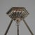 Metal French Art Deco Geometric Peach Glass Pendant Light by Hettier & Vincent & Muller Freres For Sale - Image 7 of 10