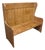 High Back Pine Settle, 1880 For Sale