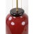 Chinese 19th Century Chinese Qing Double Bulb Pull Switch Oxblood Glaze Lamp For Sale - Image 3 of 7