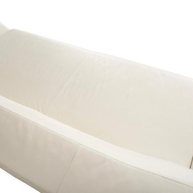 Taboo 3-Seater Sofa in Cream Leather from Willi Schillig For Sale - Image 10 of 18