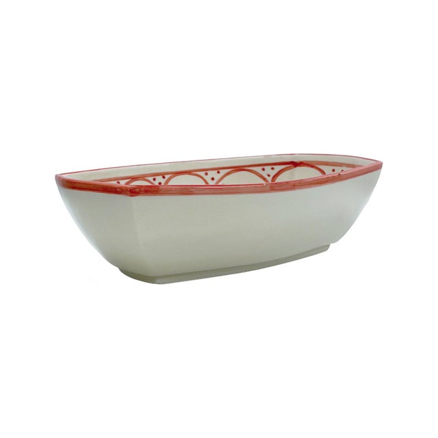 Orange Atom Flower Bowl - Small For Sale - Image 8 of 11