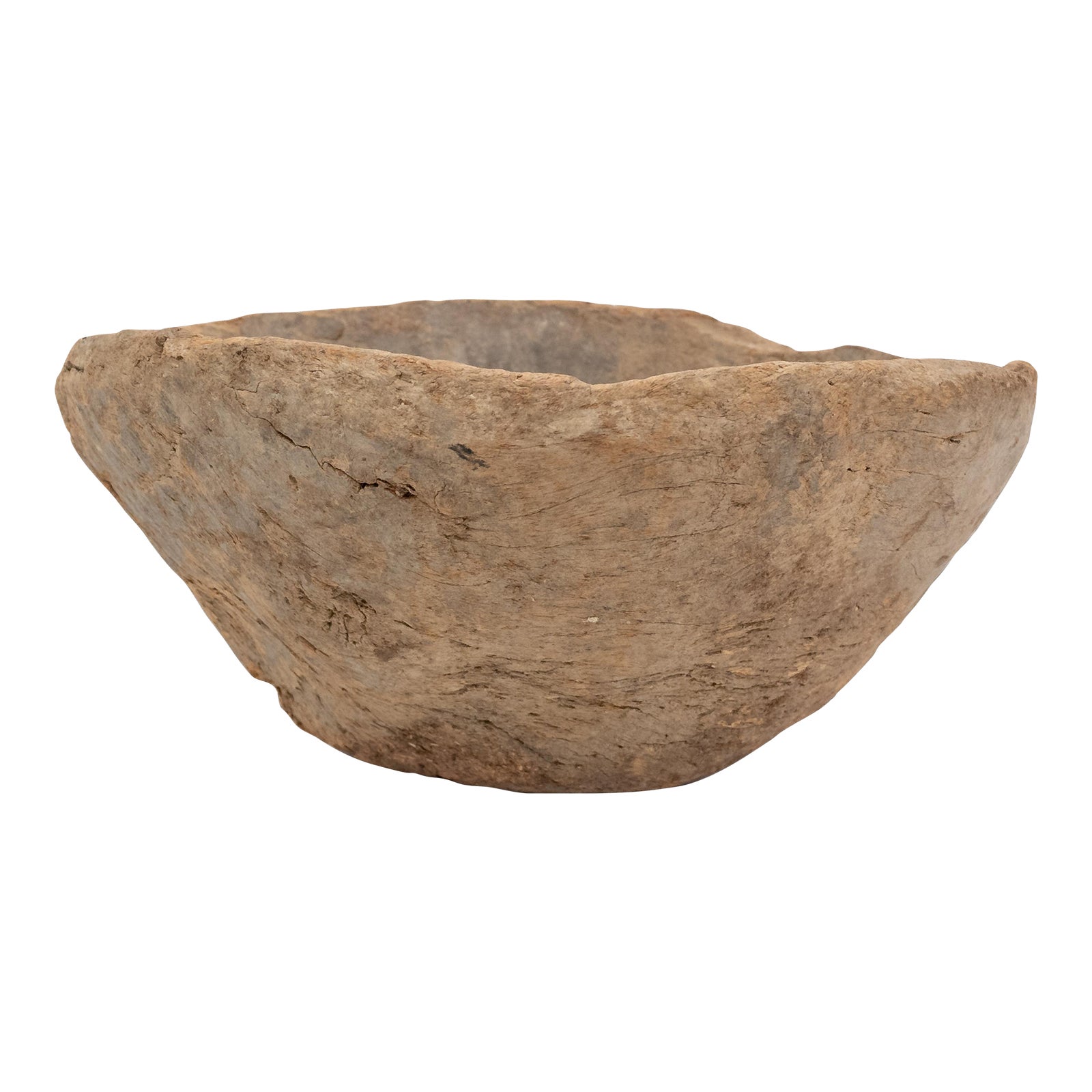 Turkish Antique Root Bowl | Chairish