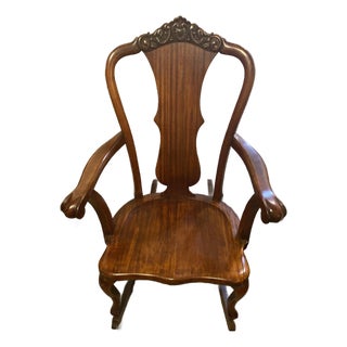 Early 20th Century j.s. Ford, Johnson & Company Rocking Chair For Sale