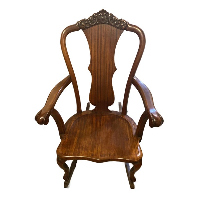 Early 20th Century j.s. Ford, Johnson & Company Rocking Chair For Sale