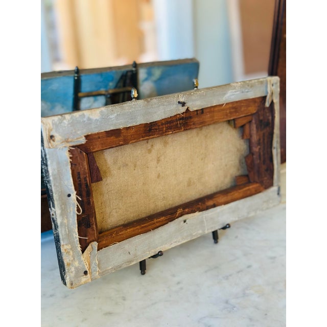 Antique Nautical Oil Painting For Sale - Image 9 of 9