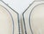 Art Deco Blue and Ivory Ceramic Plates from Atelier Primavera, 1930s, Set of 2 For Sale - Image 6 of 11