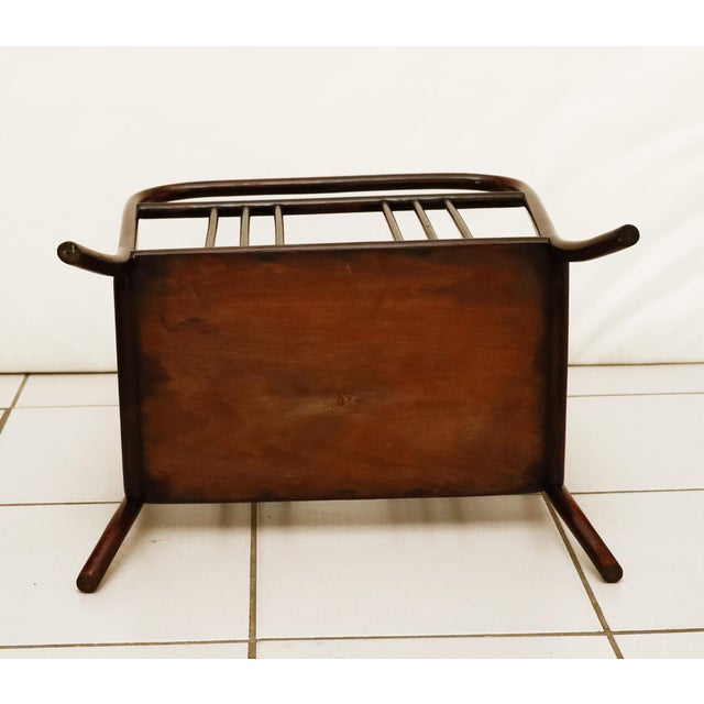 Purple Vintage Newspaper Stand from Thonet, 1980s For Sale - Image 8 of 12