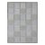 Keivan Woven Arts Modern Scandinavian Flat-Weave Rug Design With Checkerboard Design in Gray Tones For Sale