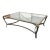 Hollywood Regency Glass Top Lion Coffee Table, Circa 1980's For Sale