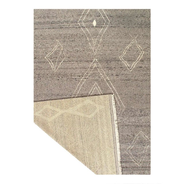 Traditional Pasargad DC Fine Hand Knotted Moroccan Rug For Sale - Image 3 of 3