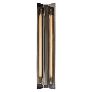 Medium Misalliance Inox Wall Light by Lexavala For Sale