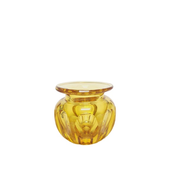 Polish Art Deco Vase from Josephine Glassworks, 1930s For Sale - Image 4 of 15