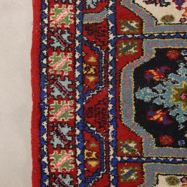 Large Handmade Mosul Rug For Sale - Image 5 of 7