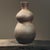 Japanese Vintage Japanese Style Modernist Double Gourd Anagama Fired Studio Vase, Signed For Sale - Image 3 of 10