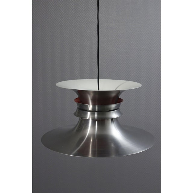 Vintage Pendant Lamp by Bent Nordsted for Lyskær Belysning, Denmark, 1960s For Sale - Image 17 of 17