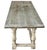 English Jacobean Style Bleached Oak Dining Table, Late 19th Century For Sale - Image 9 of 11