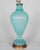 Aqua Blue Murano Glass Lamp by Archimede Seguso for Marbro, Italy 1950s For Sale In Orlando - Image 6 of 13