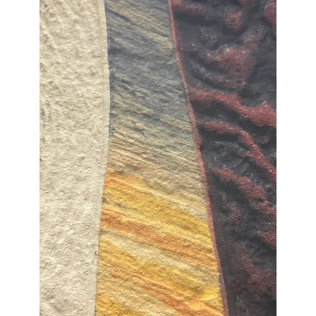 Geneviève Hugon, Carborundum Mezzotint Etching, 1980s, Framed For Sale - Image 10 of 11