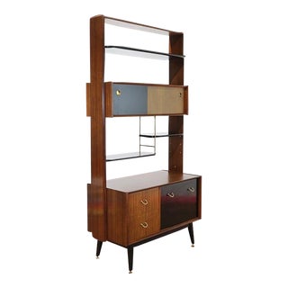 1960s Mid Century Modern Librenza Room Divider Bookcase by G Plan For Sale