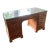 1970s Early American Ethan Allen Double Pedestal Executive Desk For Sale