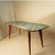 Mid-Century Modern Italian Table with Marbled Glass For Sale - Image 5 of 5