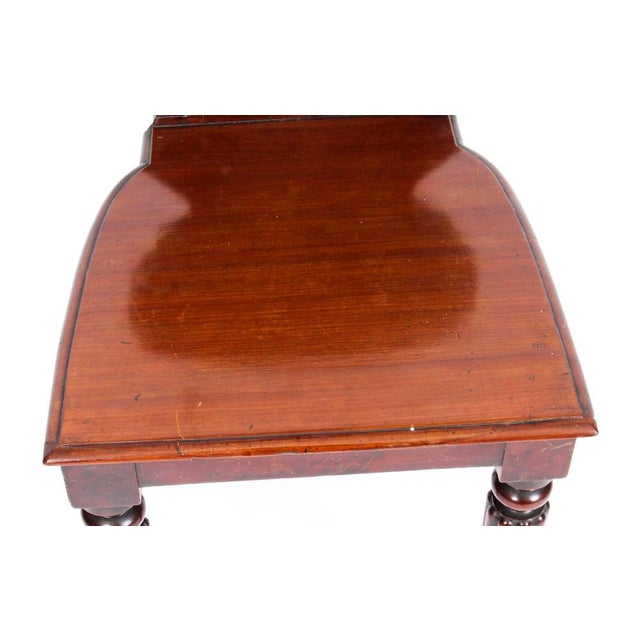 Set of Regency Mahogany Hall Chairs from Gilllows, 19th Century For Sale - Image 6 of 12
