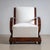 Wood Early 20th Century Pair of Art Deco Armchairs, Italy For Sale - Image 7 of 14