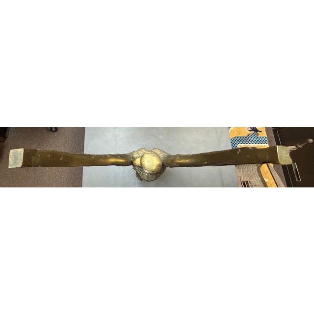 Mid 20th Century Mid 20th Century Large Bronze Eagle For Sale - Image 5 of 6