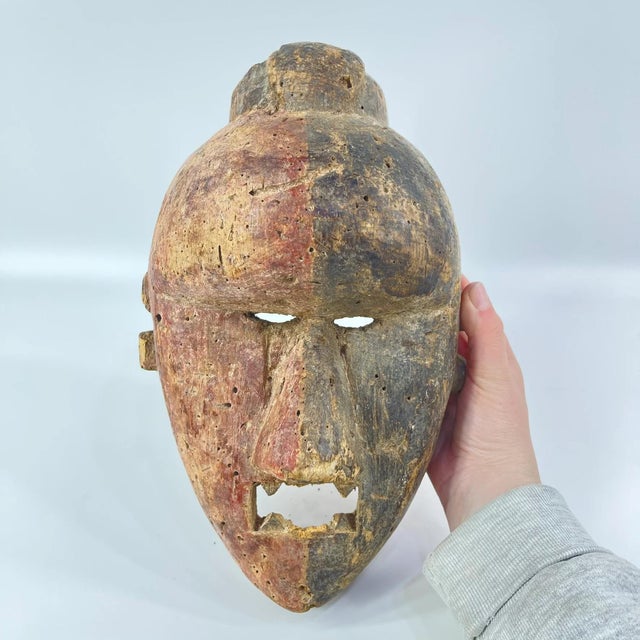 African Early 20th Century Salampasu Mask For Sale - Image 3 of 6