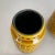 Fat Lava Pottery Vases With Ochre Pattern from Scheurich, Germany, 1970s, Set of 2 For Sale - Image 9 of 18