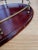 Campaign 1988 Bombay Company Oval Mahogany With Brass Rails Serving Tray For Sale - Image 3 of 5