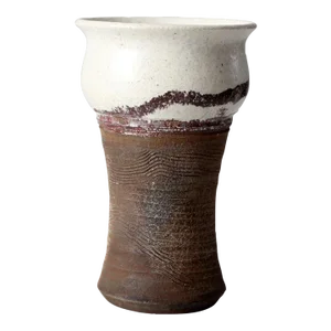 Vintage 1970s Mud Junction Pottery Vase