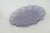 Contemporary Vintage Mikasa Frosted Glass Plate 1980s Ruffled Lotus Lavender Dinnerware 4748b For Sale - Image 3 of 11