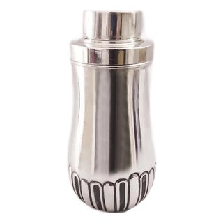Stainless Steel Cocktail Shaker by Aldo Tura for Macabo, 1950s For Sale
