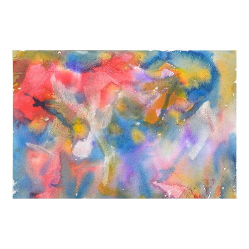 Léopold Survage, Paysage Cubiste, 1915, Watercolor on Paper
