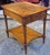 Mid 20th Century Pair John Widdicomb Walnut and Burl Single Drawer Tiered Side Tables For Sale - Image 15 of 18
