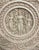 1960s 1960s Carved Faux Bamboo and Elephant Motif Round Dining Table For Sale - Image 5 of 5