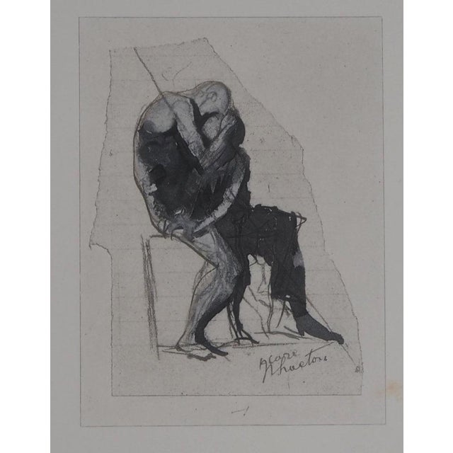 Auguste Rodin, Icare et Phaeton, Etching For Sale - Image 7 of 7