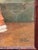 Vintage Mid 20th Century Mexican School Portrait Painting- Girl With Rooster- Signed H.R.Stern For Sale - Image 10 of 11