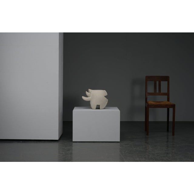 Belgian Artist, Abstract Sculpture, 1970s, Plaster For Sale - Image 6 of 13