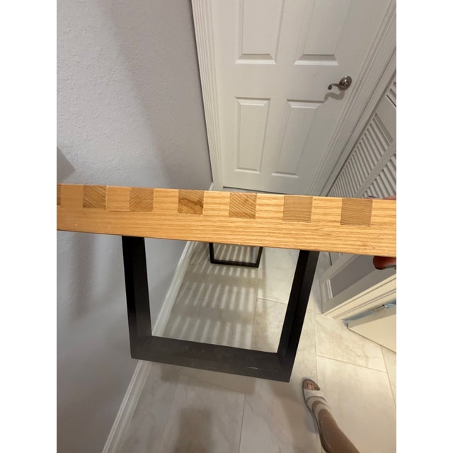 Slat Bench Attributed to Herman Miller George Nelson Platform 60 In. Mid Century Modern For Sale In Naples, FL - Image 6 of 9