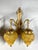 1980s 1980s French Louis XVI Gold Bronze Crystal Wall Lamps/ Sconces -Pair For Sale - Image 5 of 14