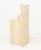 Modern Modern Cream Laminate Geometric Display Stand For Sale - Image 3 of 8