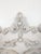 Large Rocaille Pediment in Stucco and White Patinated Carved Wood with Oculus For Sale - Image 4 of 10