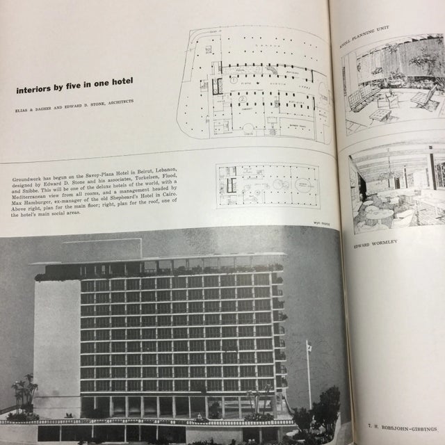 1950s Vintage Interiors Architecture Magazine For Sale - Image 9 of 12